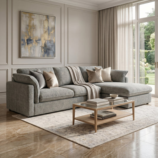Avion 3 Seater Chaise Sofa – Fifty Shades