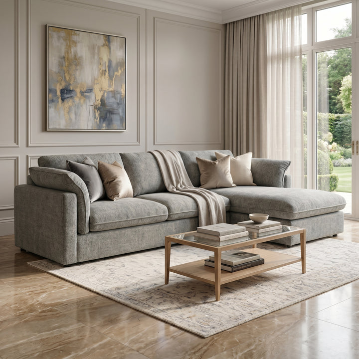 Avion 3 Seater Chaise Sofa – Fifty Shades