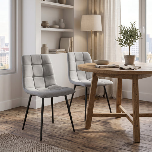 Chicago Chair Grey 2-Piece Set