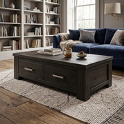 Zeno 2 Drawer Coffee Table