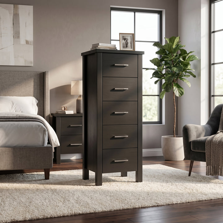 Bella 5 Drw Slimboy Black