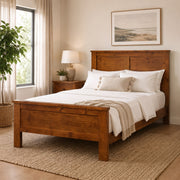 Champion Queen Bed Frame - Warm Honey