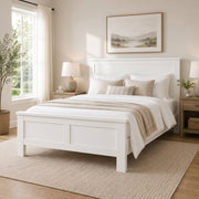 Champion Queen Bed Frame - White