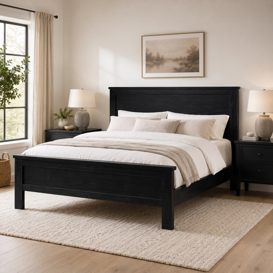 Champion Queen Bed Frame - Black