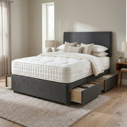 NZ Made Royal Bed Base With Drawer - bedroom