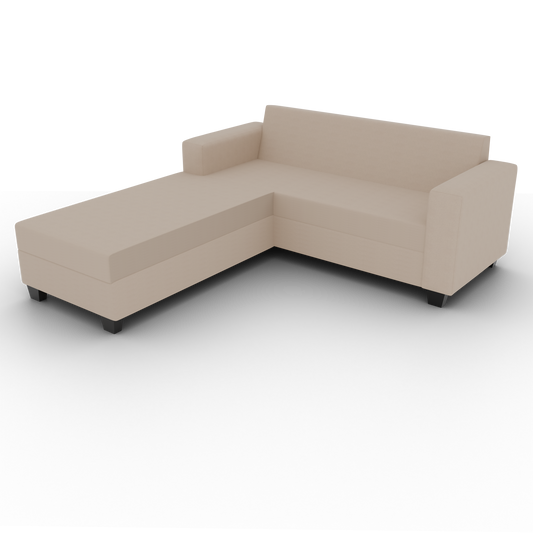 NZ Made Eco 3 Seater with Chaise Corner Sofa