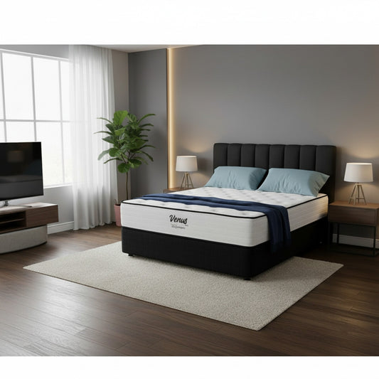 NZ Made Eco Bed Base+ Venus Firm Mattress