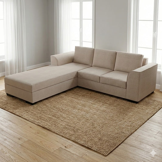 NZ Made  Harbor 3 Seater with Chaise Corner Sofa