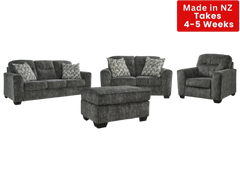 Harbor NZ Made Lounge Suites – Dark Grey Collection- Pre-Order