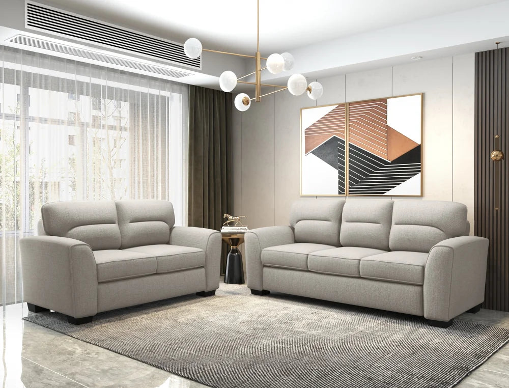 Harbor Nz Made Lounge Suites – Ramsey Biscuit Collection 3 + 2 Seater