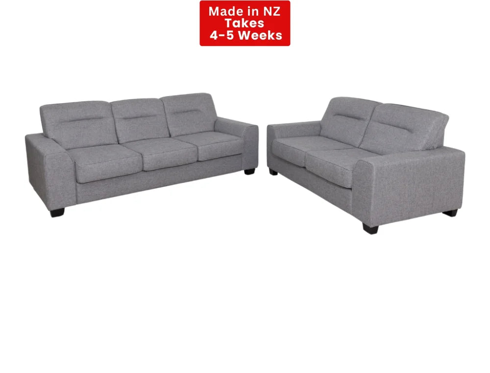 Harbor NZ Made Lounge Suites – Ramsey Thunder Collection 3 + 2 Seater