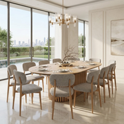 Harlow Oval Dining Suite