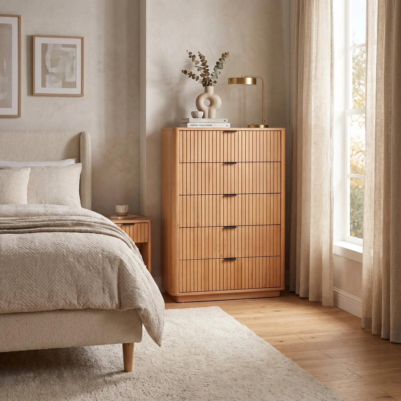 Preston 5 Drw Tallboy | Furniture World NZ