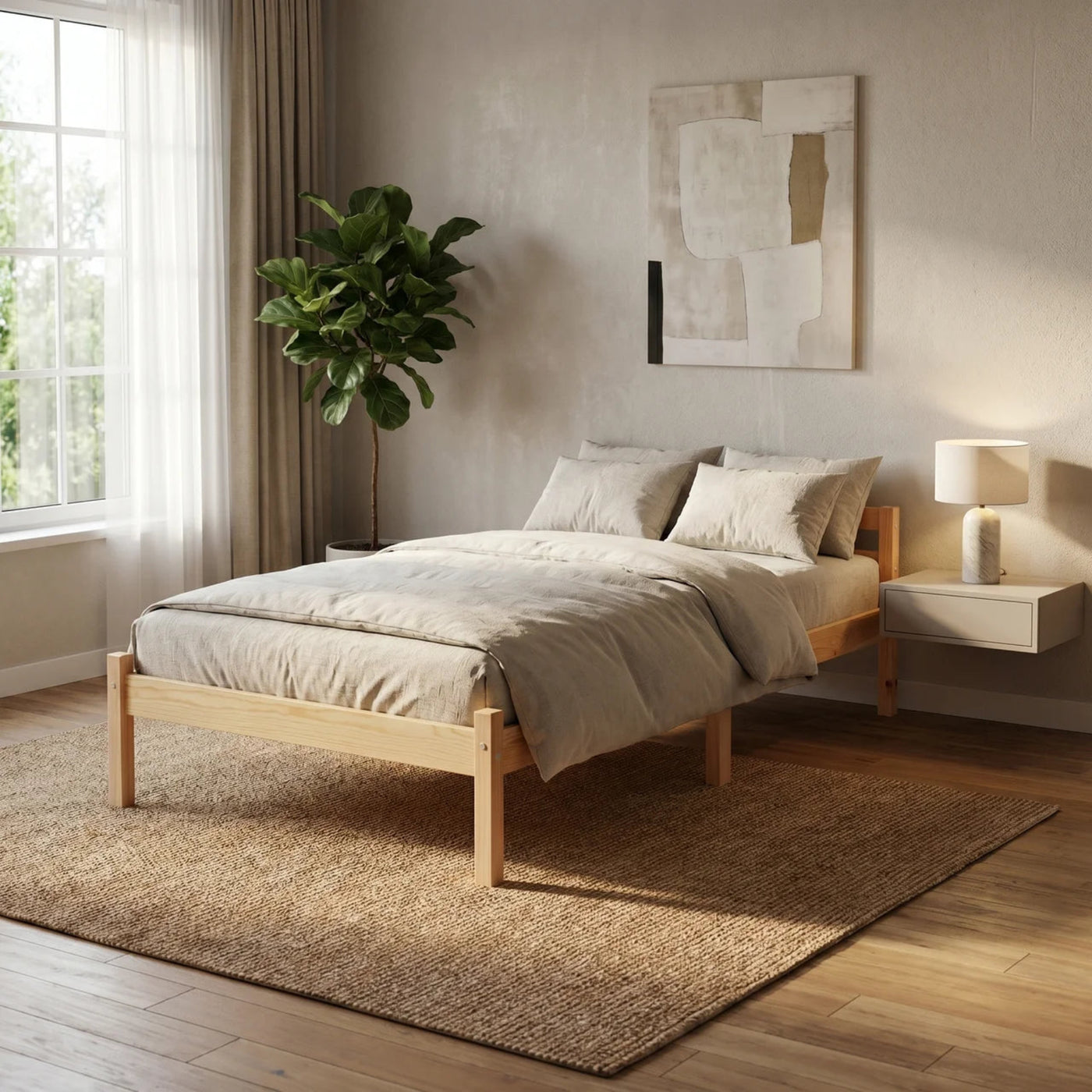Supreme King Single Wooden Bed | Furniture World NZ