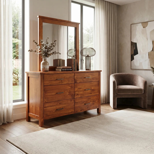 Bella 6 Drw Dresser