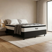 NZ Made Duracast Hotel Bed Base with Casters+ Venus Medium Mattress | Furniture World NZ