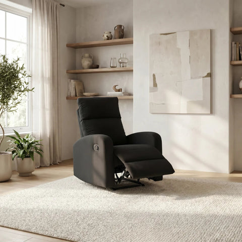 SupreCoz Recliner Chair Black | Furniture World NZ