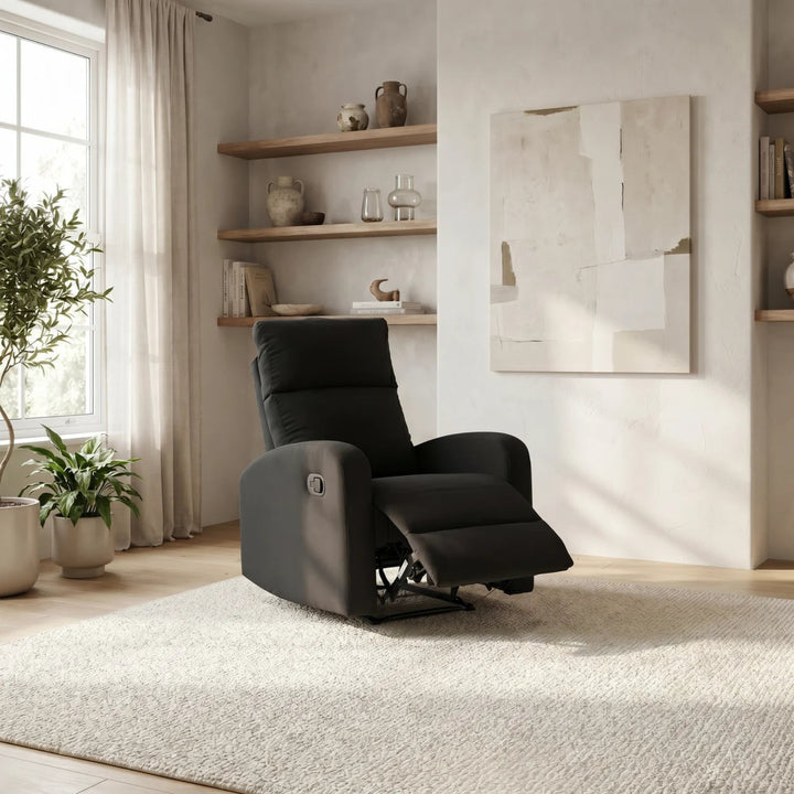 SupreCoz Recliner Chair Black | Furniture World NZ