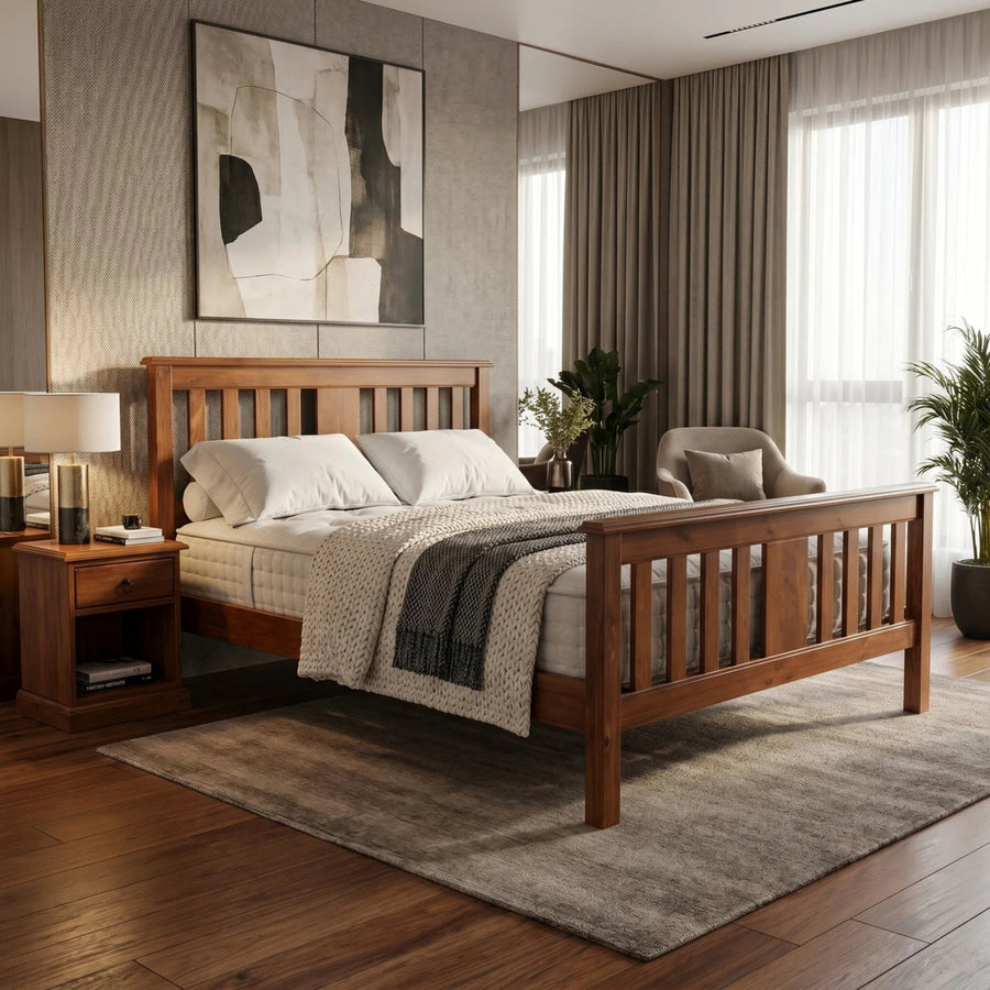 EasyRest Queen Bed Frame High Foot | Furniture World NZ
