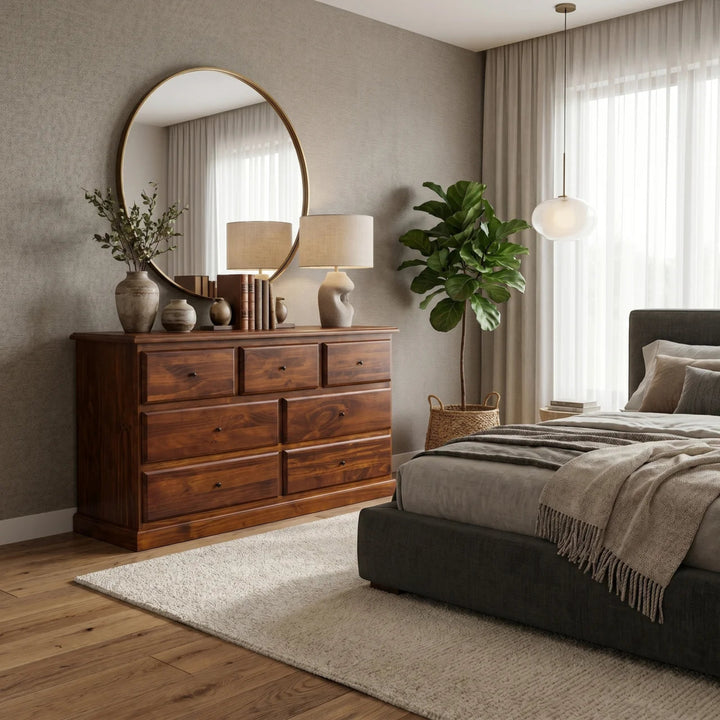 EasyRest 7 Drw Dressing Table | Furniture World NZ