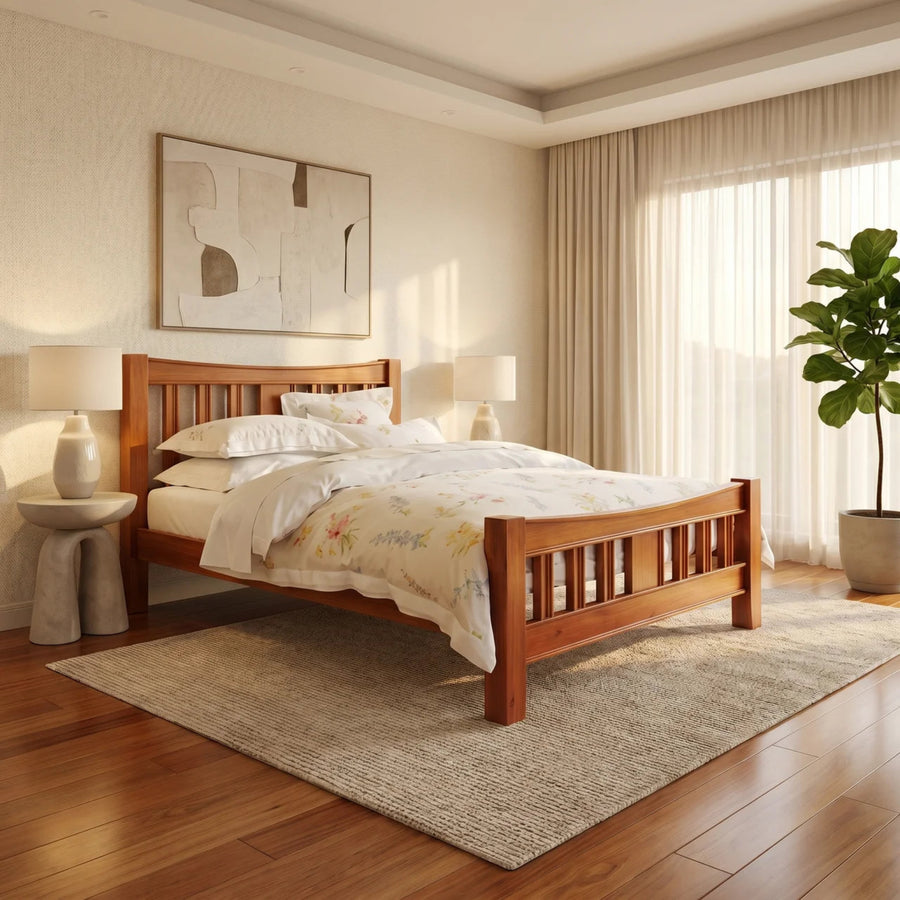 TRIO Queen Bed | Furniture World NZ