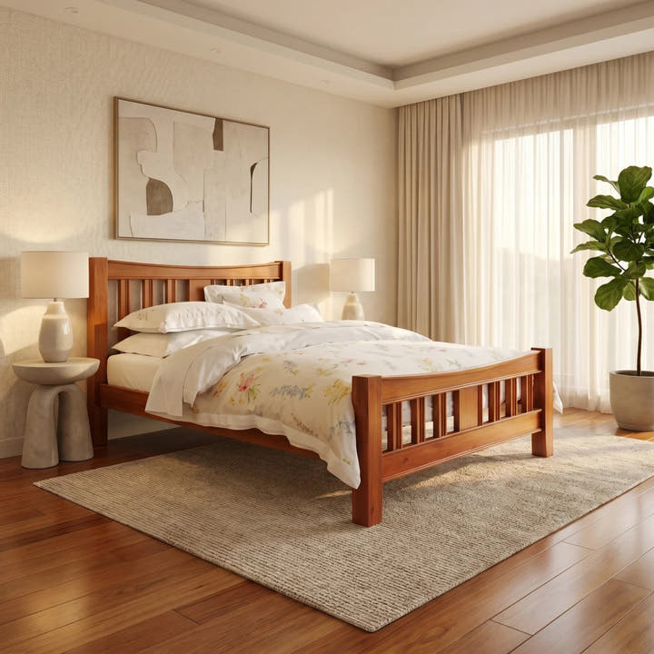TRIO Queen Bed