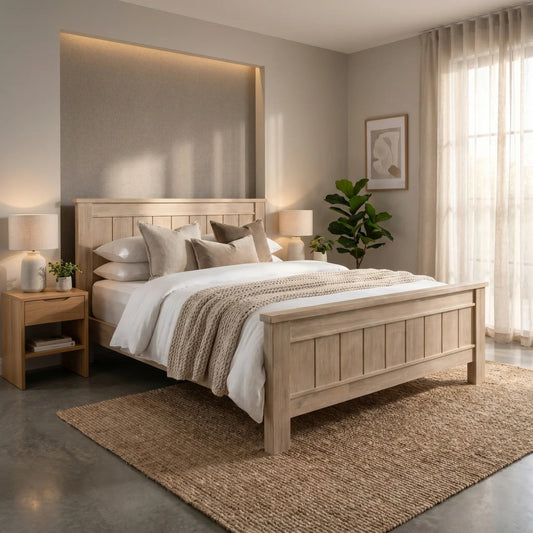 CasaVista Queen Size Bed Frame | Furniture World NZ