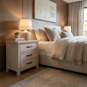 CasaVista 3 Drw Bedside | Furniture World NZ