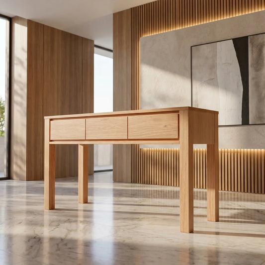 Horizon Hall Table - 3 Drw | Furniture World NZ