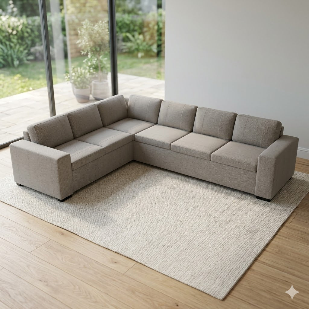 NZ Made Jumbo 6 Seater Corner Sofa - Image 4 | Furniture World NZ