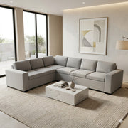 NZ Made Jumbo 6 Seater Corner Sofa - Image 8 | Furniture World NZ