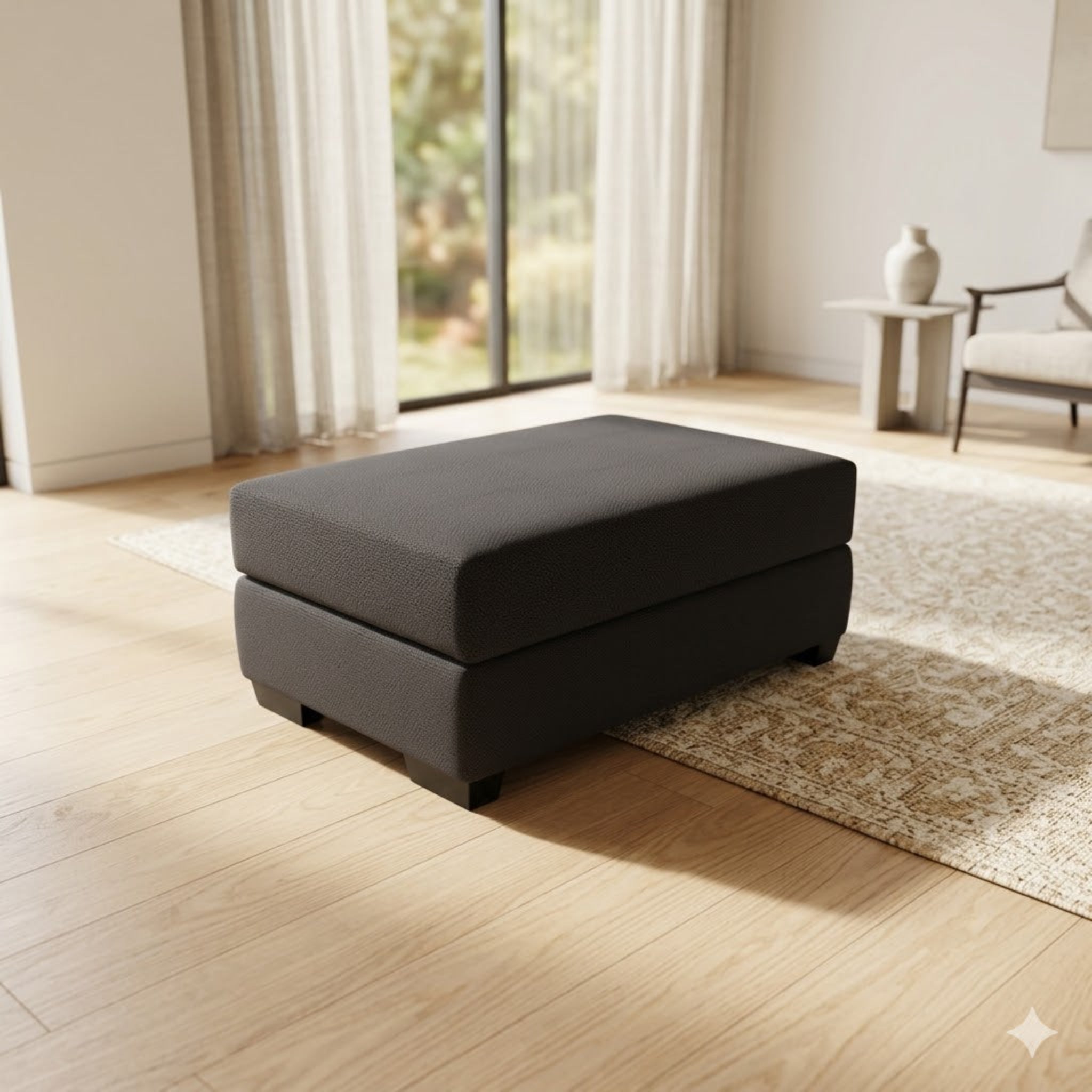 NZ Made Jumbo Ottoman | Furniture World NZ