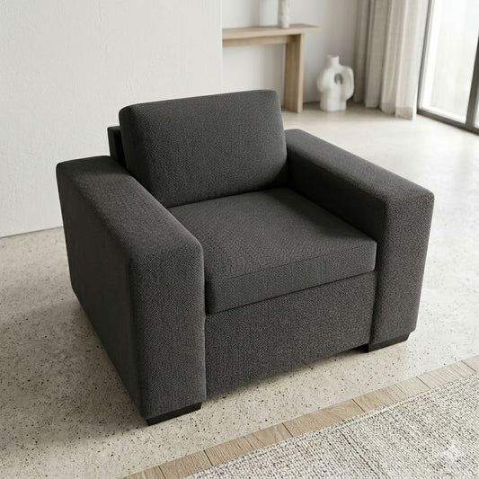 NZ Made Jumbo Sofa Chair - alternate view