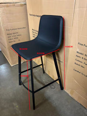 Karina Barstools Black — Set of 2
