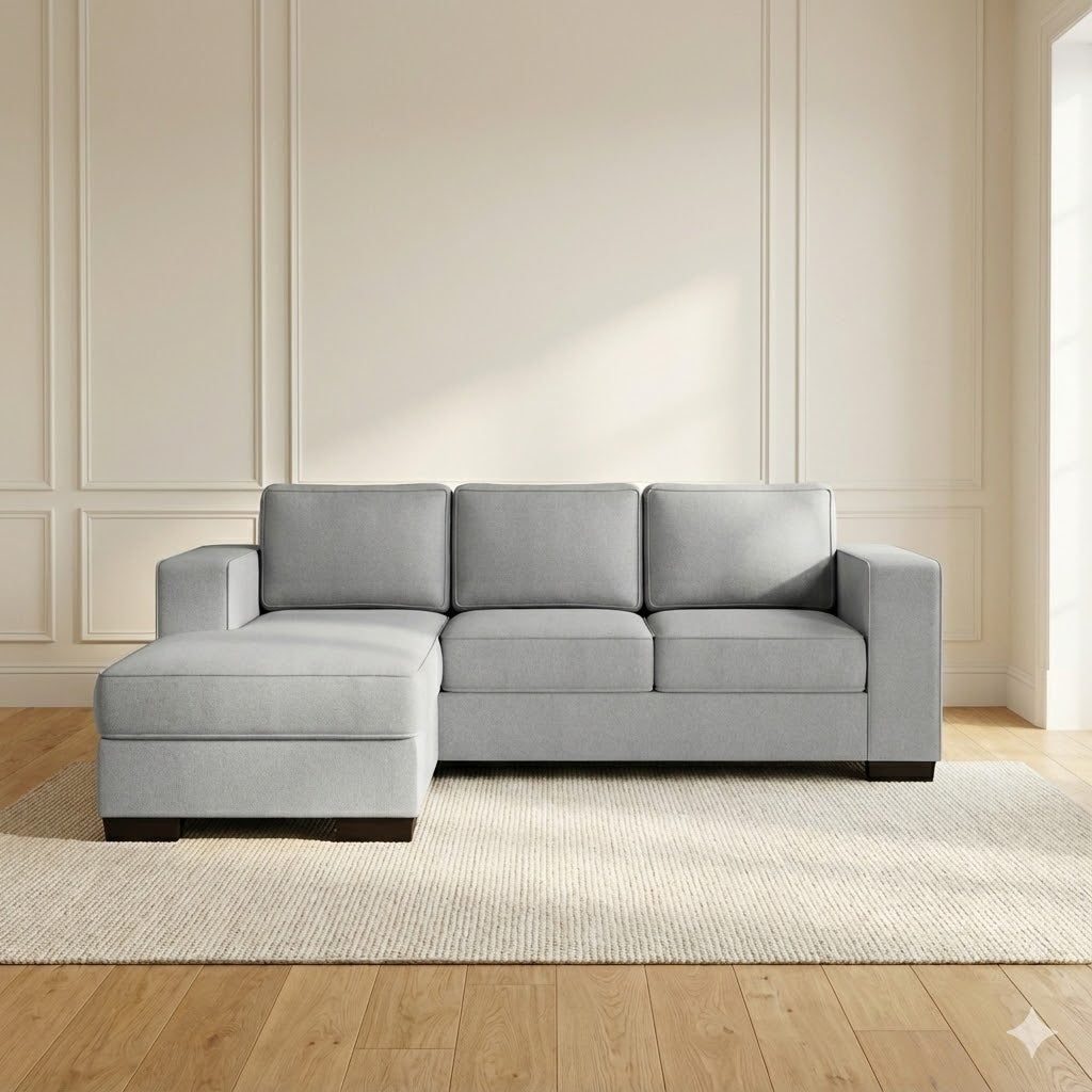 NZ Made Kiwi Comfort 3 Seater with Chaise Corner Sofa