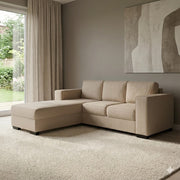 NZ Made Kiwi Comfort 3 Seater with Chaise Corner Sofa | Furniture World Auckland