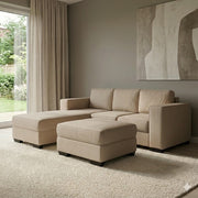 NZ Made Kiwi Comfort 3 Seater with Chaise Corner Sofa | Furniture World Auckland
