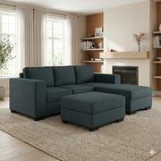 NZ Made Kiwi Comfort 3 Seater with Chaise Corner Sofa | Furniture World Auckland