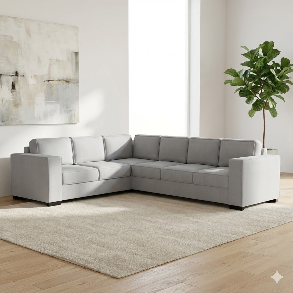 Kiwi Comfort NZ Made 6-Seater Corner Sofa
