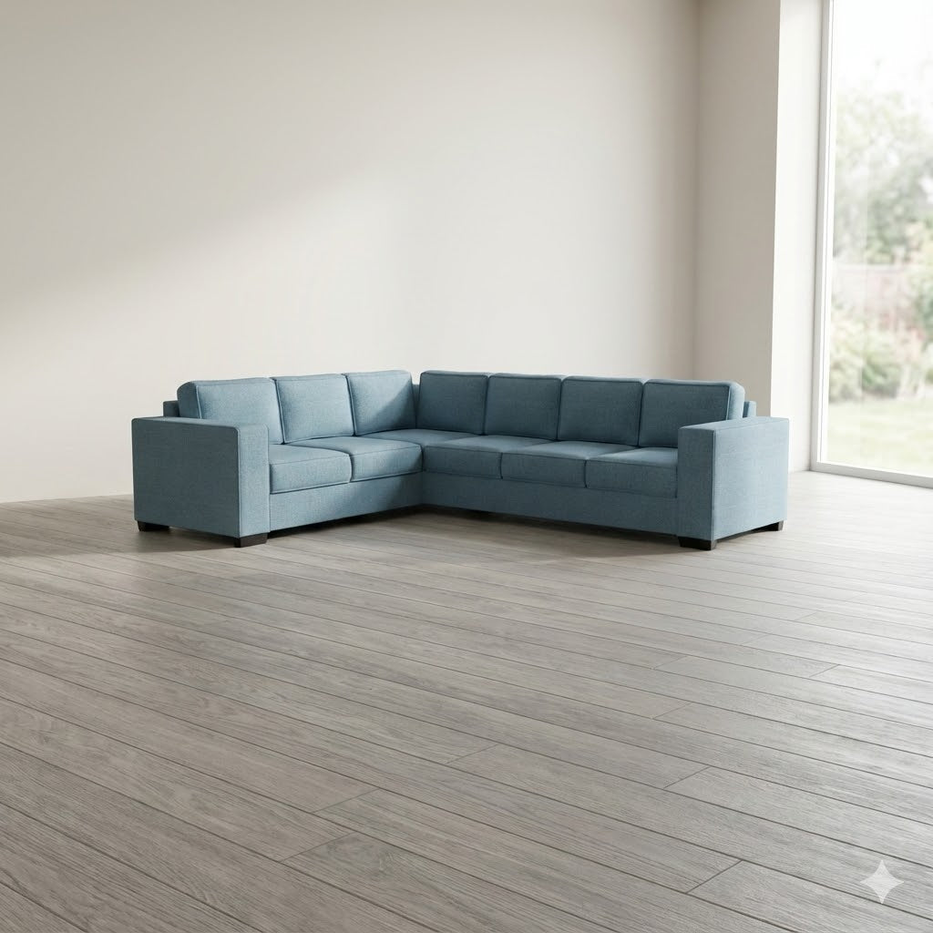 Kiwi Comfort NZ Made 6-Seater Corner Sofa