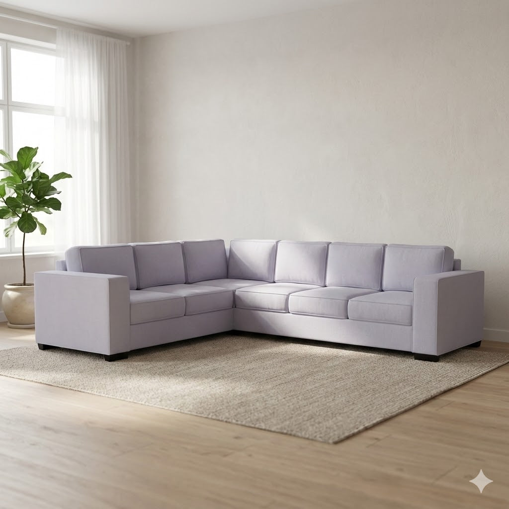 Kiwi Comfort NZ Made 6-Seater Corner Sofa