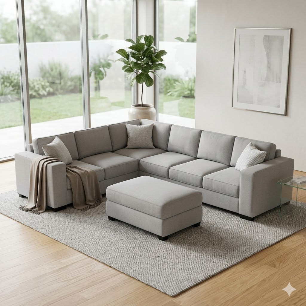 Kiwi Comfort NZ Made 6-Seater Corner Sofa - Image 24 | Furniture World NZ