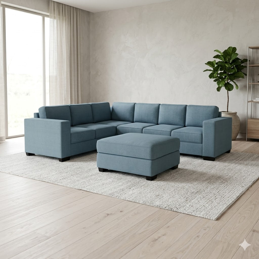 Kiwi Comfort NZ Made 6-Seater Corner Sofa - Image 28 | Furniture World NZ