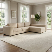 NZ Made Kiwi Comfort Long-Arm with Chaise Corner Sofa | Furniture World Auckland