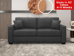 Kiwi Comfort NZ Made 3 Seater Sofa -Burwood Pewter: Pre-Order