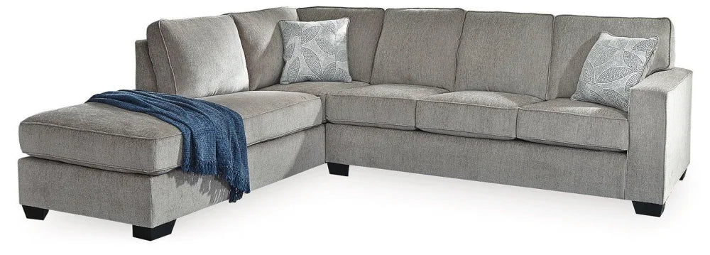 Kiwi Comfort Nz Made 4-Seater Corner Sofa With Chaise Grey