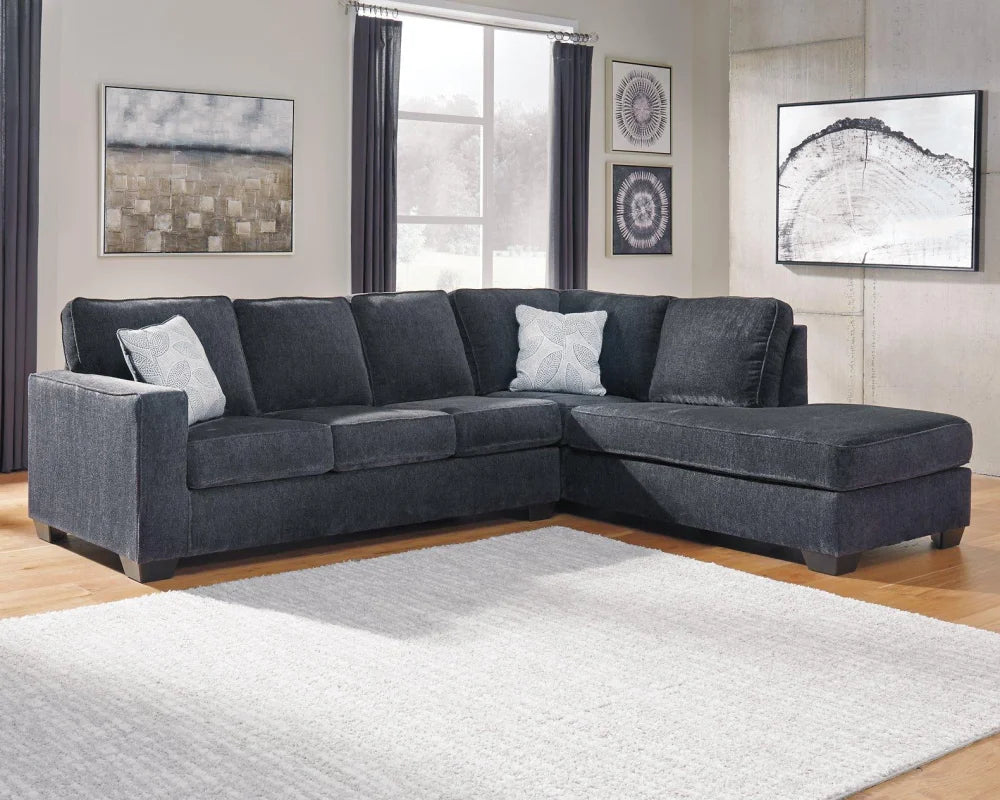 Kiwi Comfort Nz Made 4-Seater Corner Sofa With Chaise Charcoal 4 Seater Only