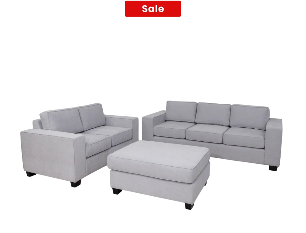 Kiwi Comfort NZ Made Lounge Suites –Burwood Mist