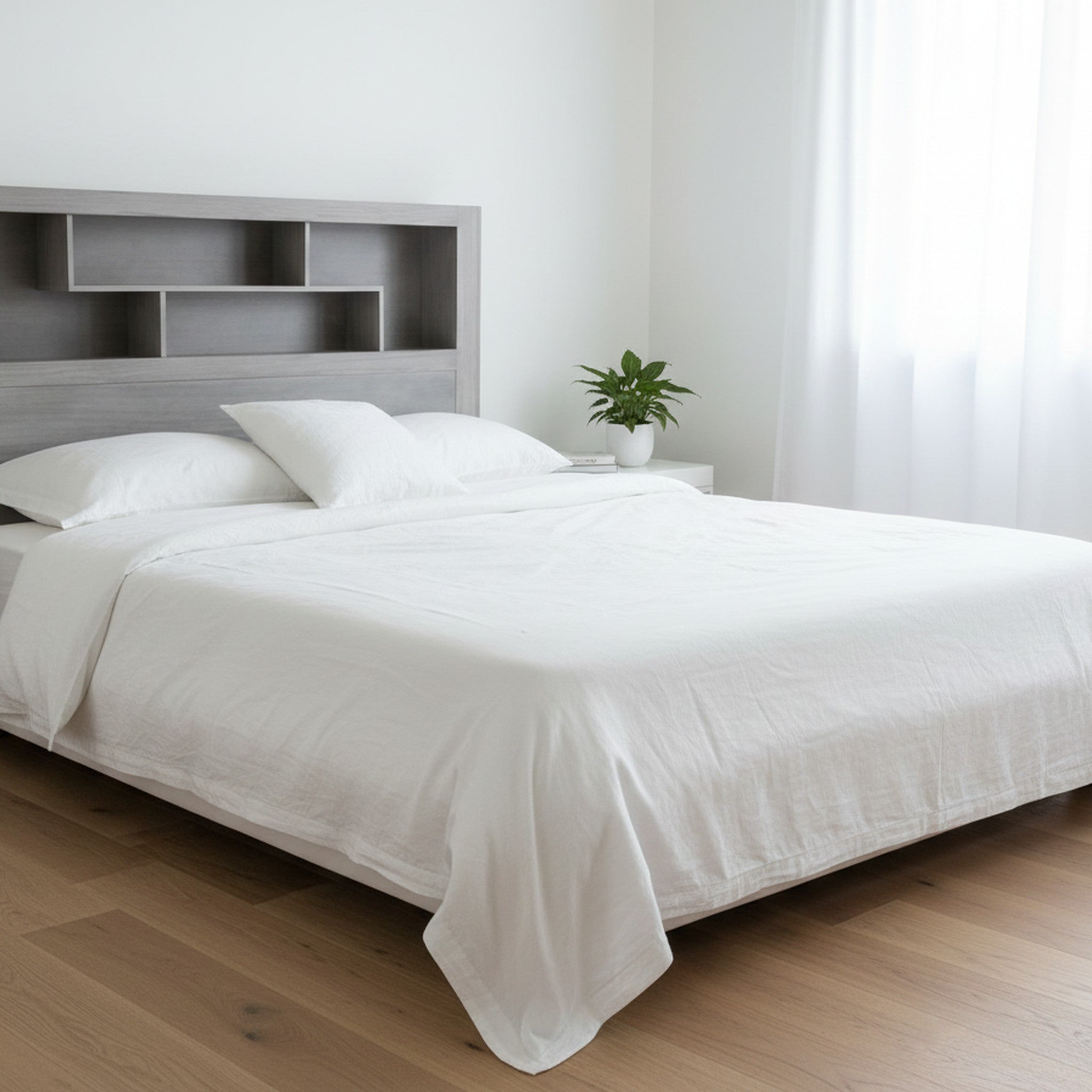Signature Queen/King Headboard With Bookcase