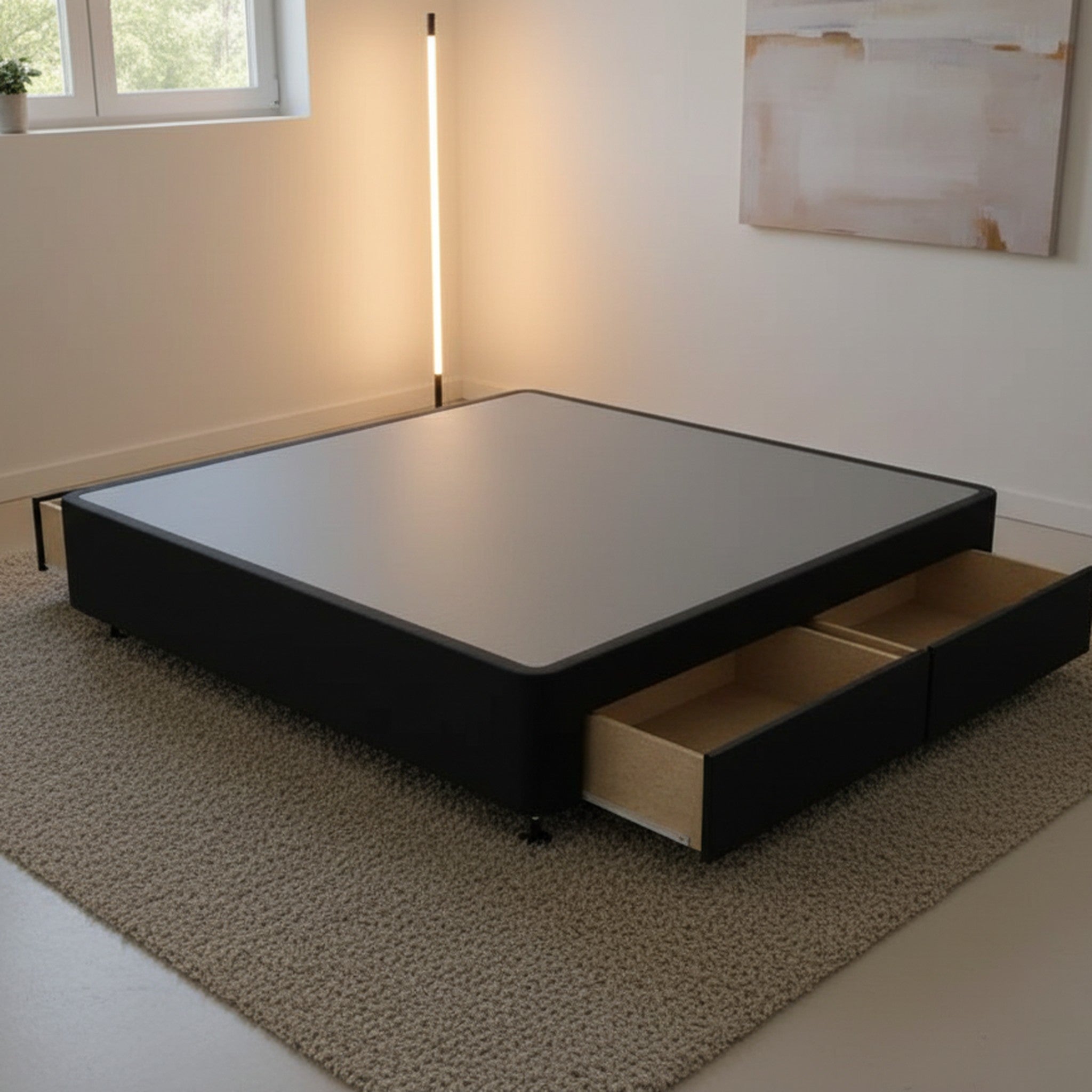 NZ Made Eco Bed Base With Drawer